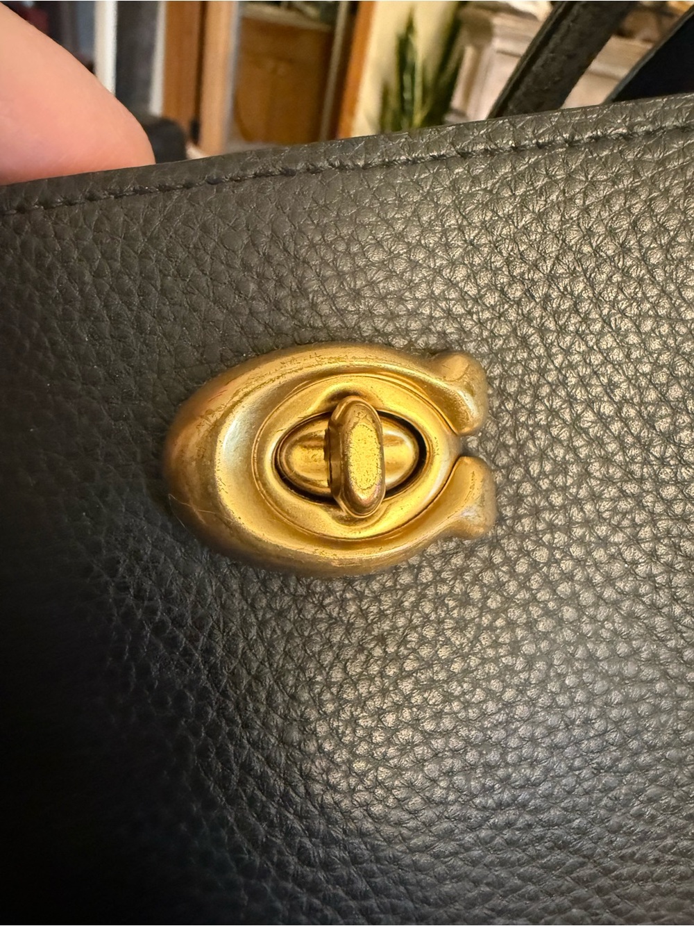 Large Coach Willow Tote - Picture 2 of 12